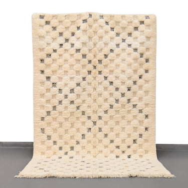 Authentic Beni Ourain Rug 5.2 x 8.1 feet / 160 x 247 cm - Ettilux Home